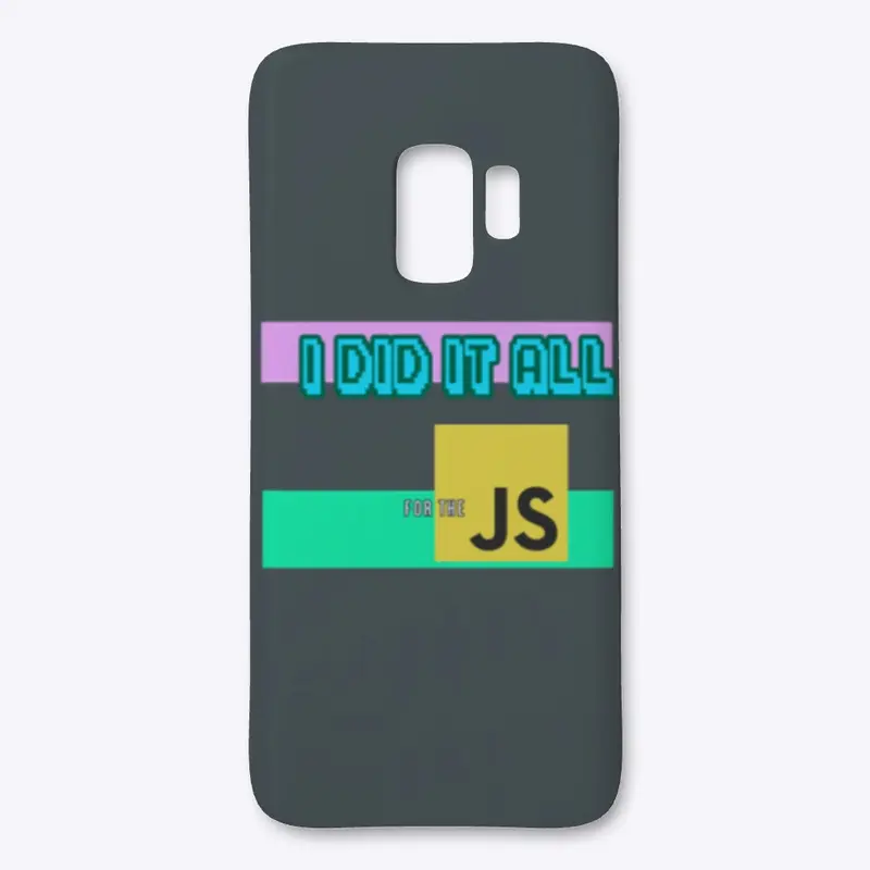 I did it all for the JavaScript