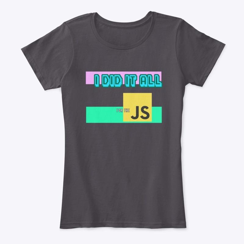 I did it all for the JavaScript